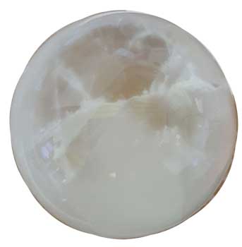 5" White Selenite crystal ball - Click Image to Close