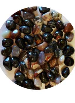 1 Lb Jasper Zebra tumbled - Click Image to Close