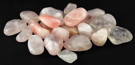 1 Lb Rose Quartz tumbled