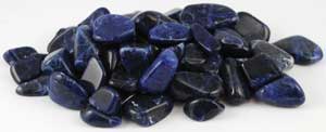 1 Lb Sodalite tumbled - Click Image to Close