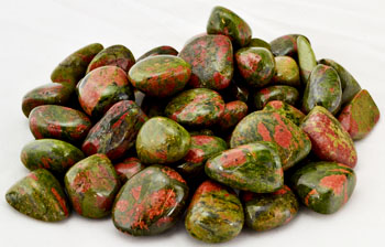 1 Lb Unakite tumbled - Click Image to Close