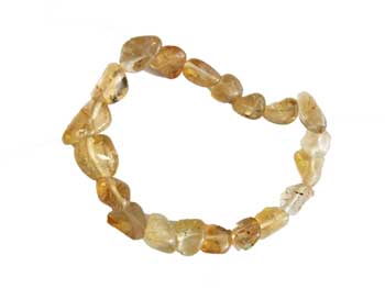 Citrine gemstone bracelet - Click Image to Close