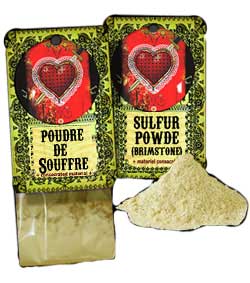 Sulfur powder